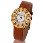 Leather Belt Seashell Watc..